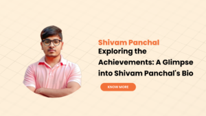 Shivam Panchal Bio