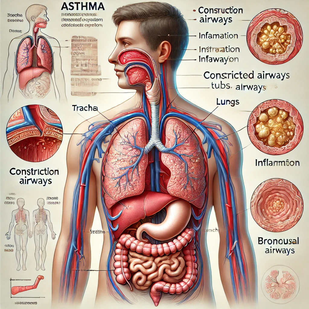 What Are The Effects Of Asthma On The Body? Study On Asthma