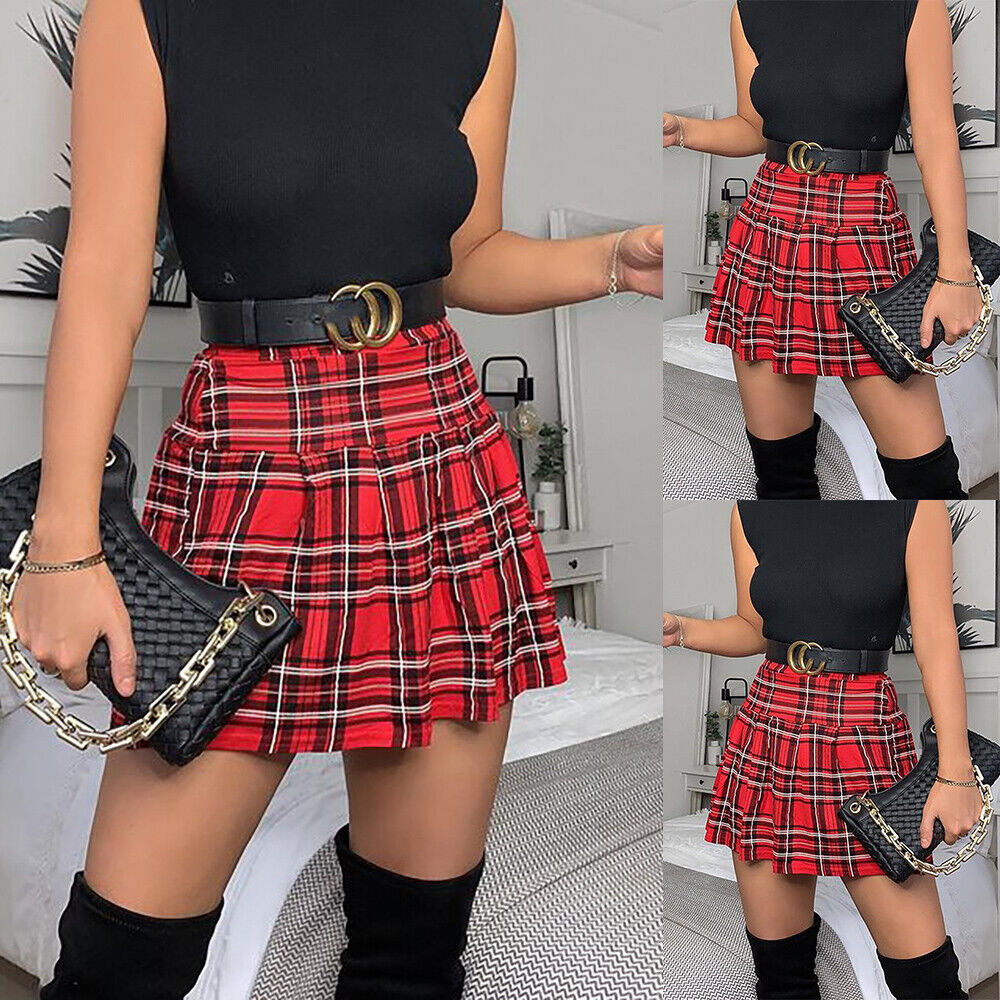 Celebrating the Women’s Red Tartan Skirt A Fashion Essential