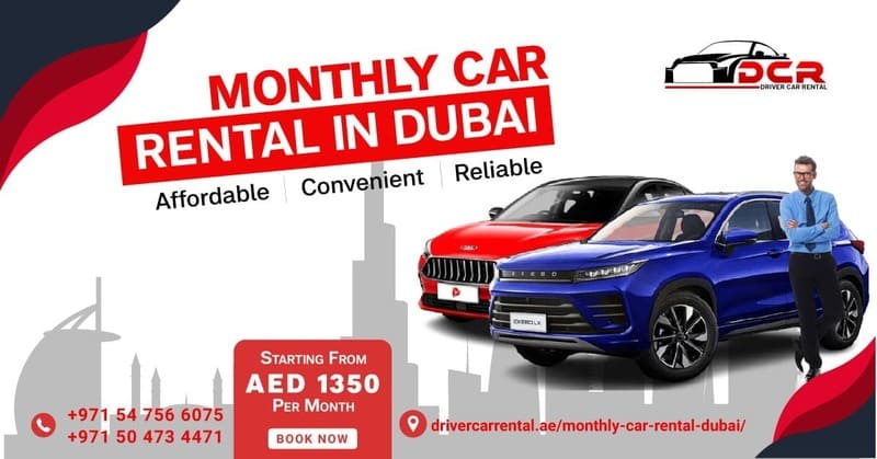 Experience the best car rental in Dubai with Driver Car Rental's premium fleet."