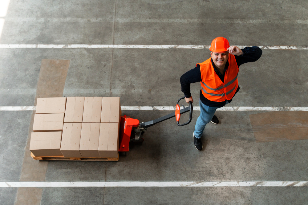 hand operated pallet trucks