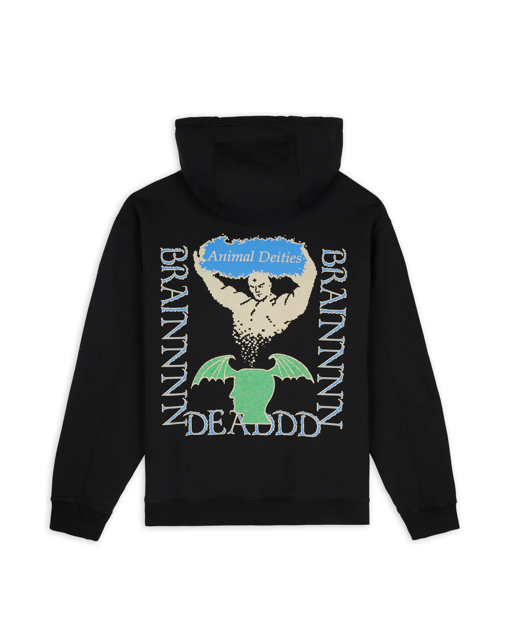 ANIMAL DEITIES HOODIE - BLACK2