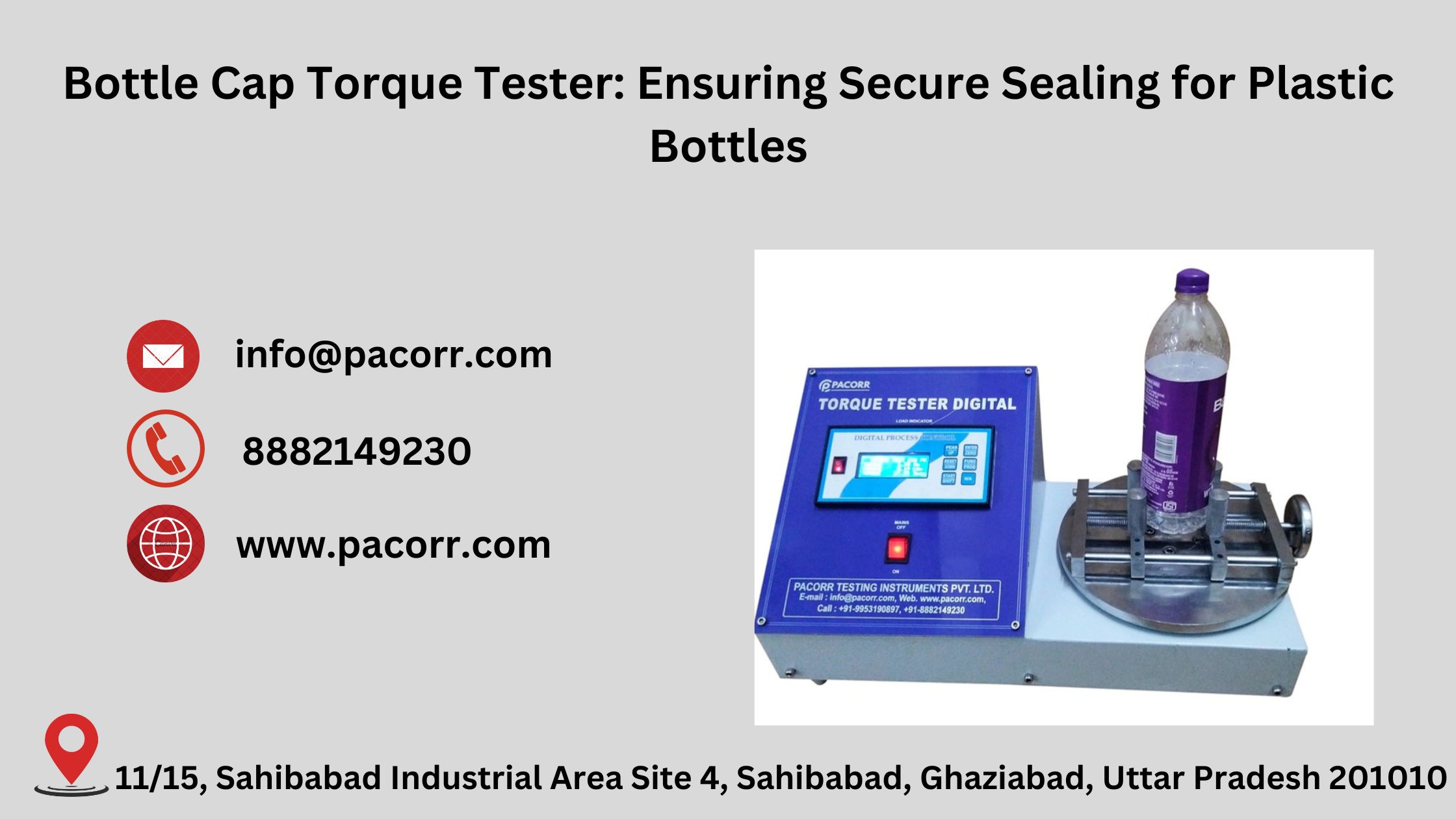 Bottle cap torque tester price