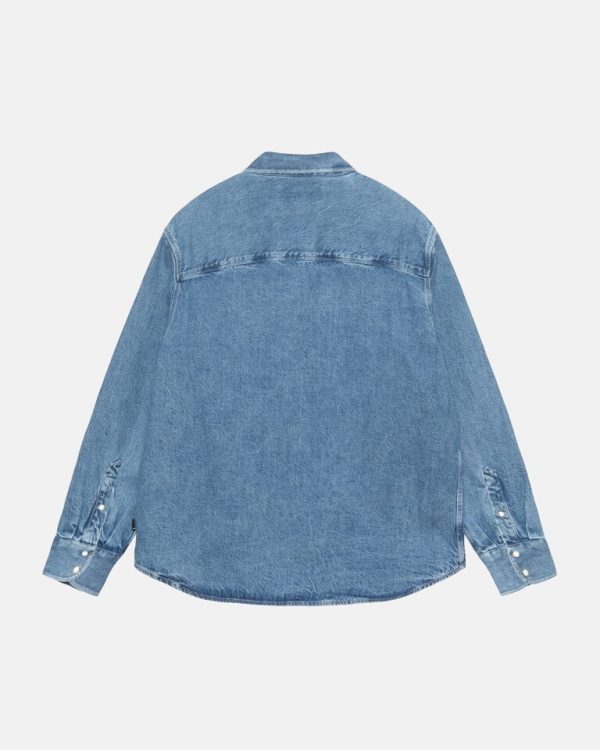 Boxy Western Denim Shirt