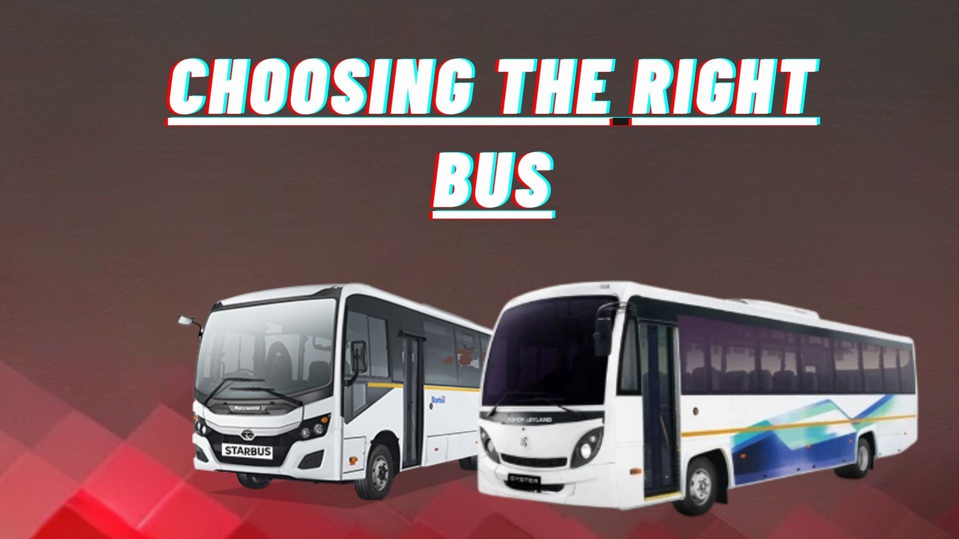 Choosing the Right Bus