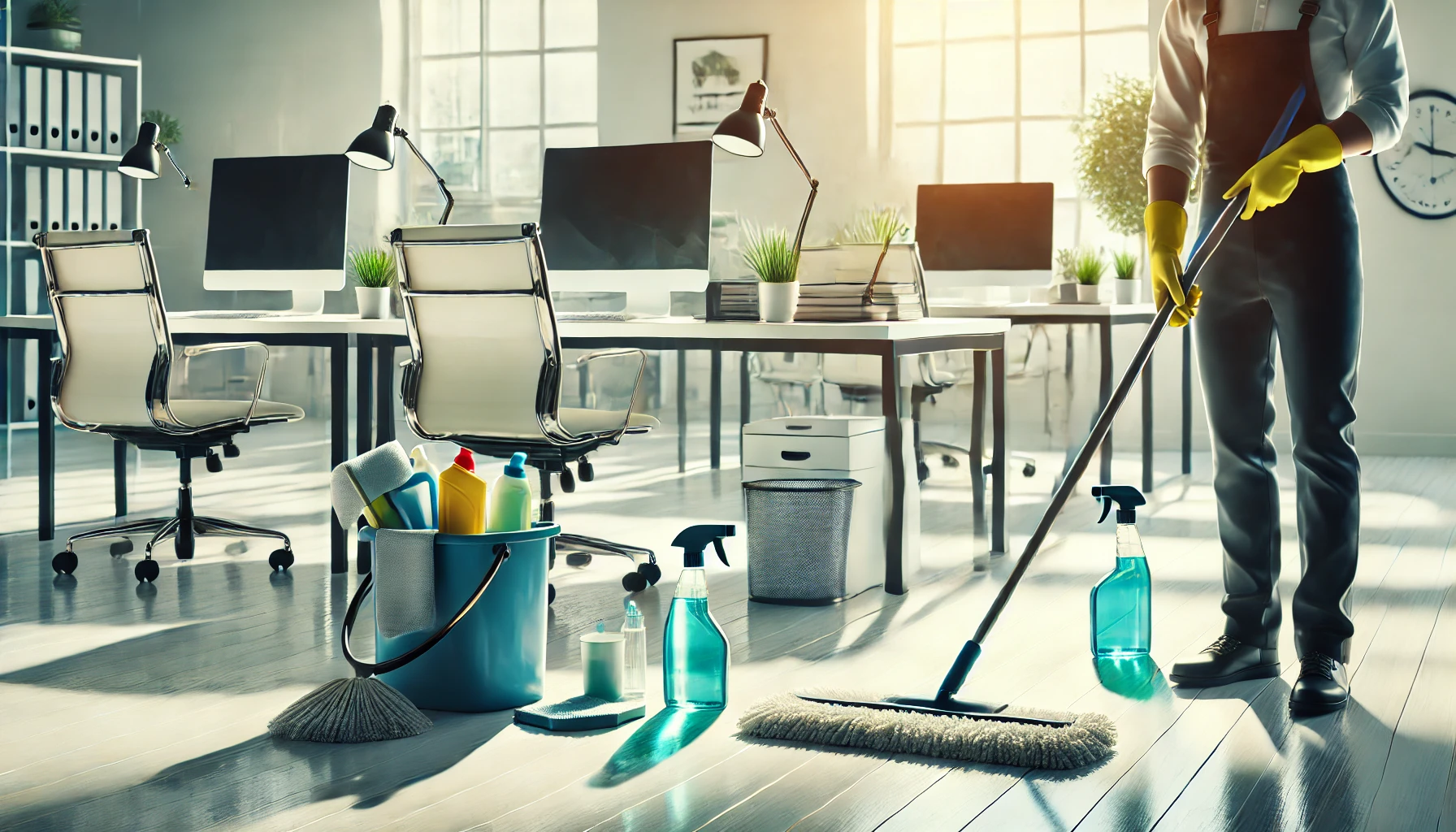 Deep cleaning services for offices