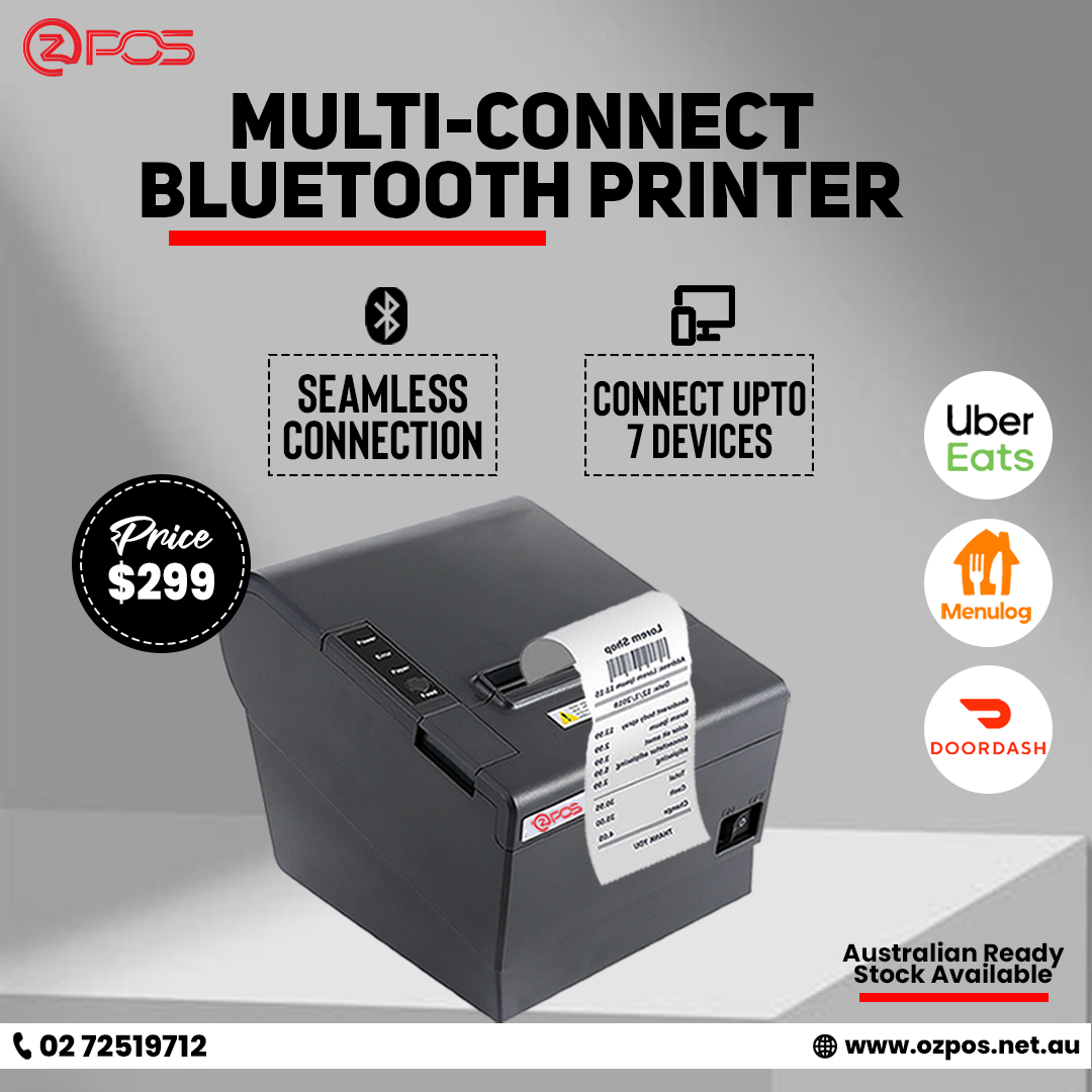 Multi Connection Bluetooth printer for restaurants