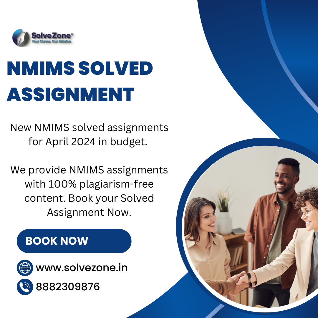 Nmims Solved Assignments