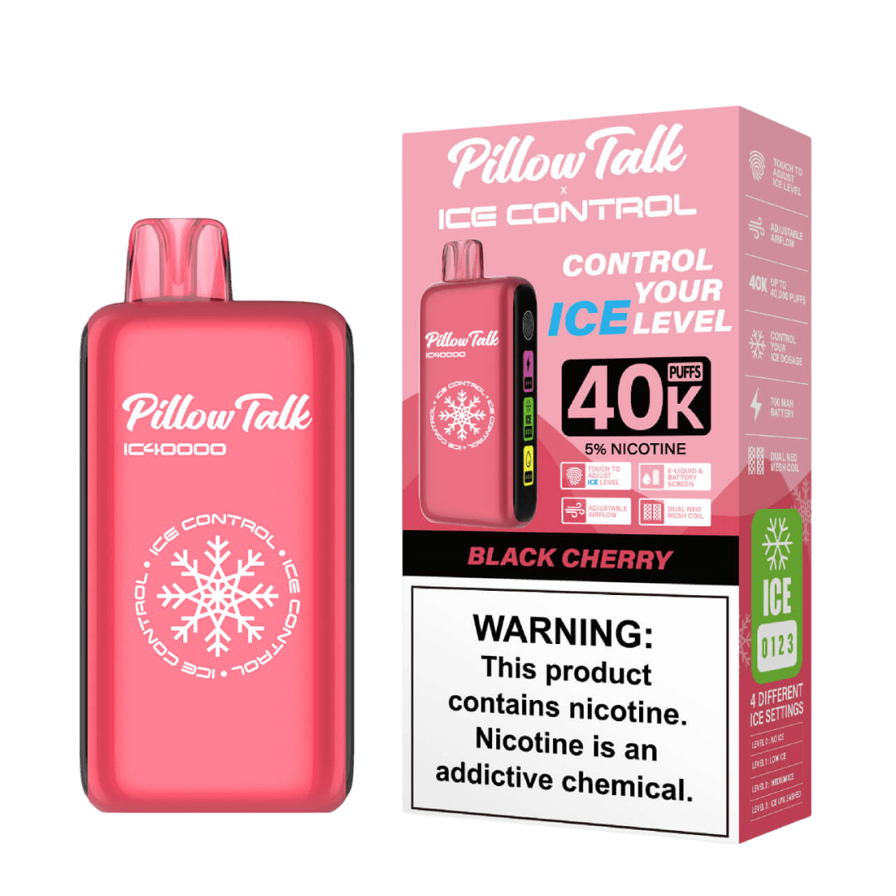 Pillow Talk Ice Control IC40000 Puff Disposable