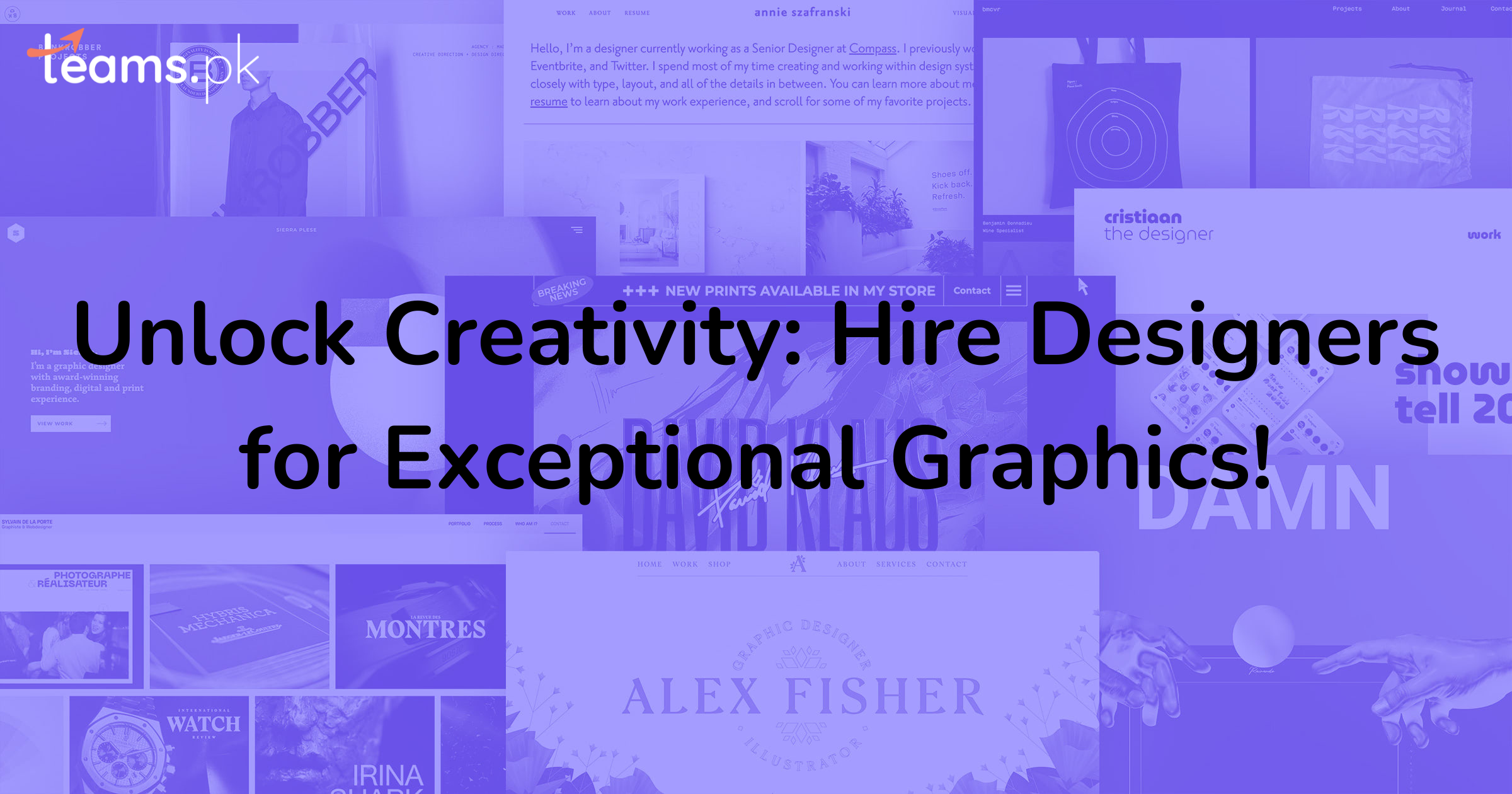 Unlock Creativity: Hire Designers for Exceptional Graphics!