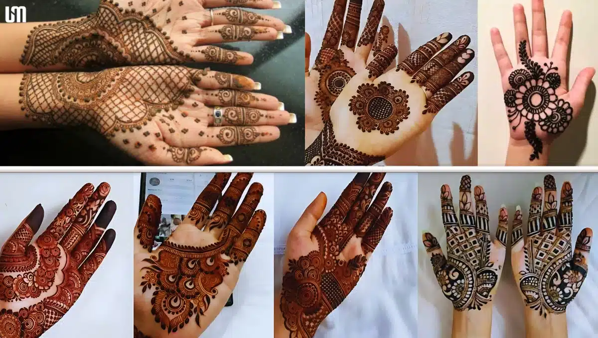 mehendi design front hand