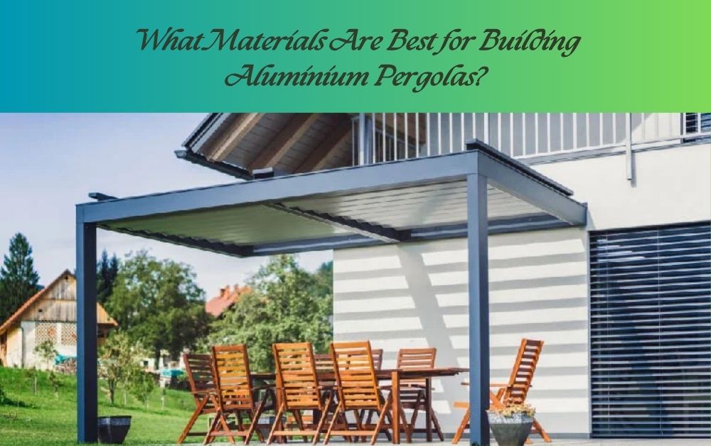 ⁠Aluminium Pergolas