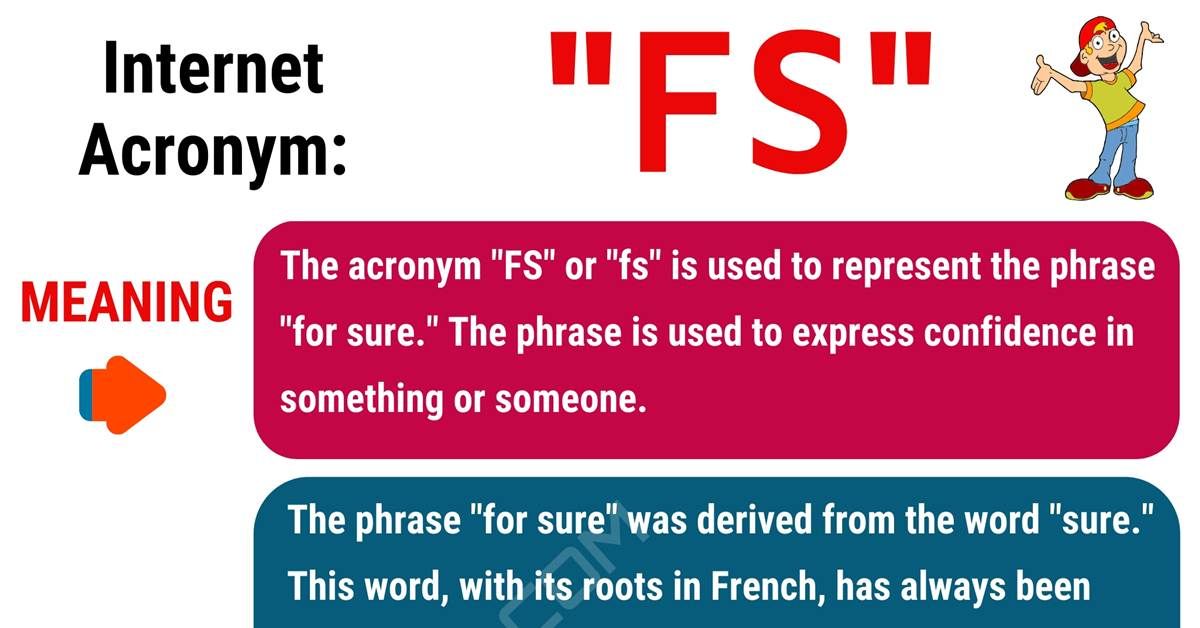 FS meaning in text