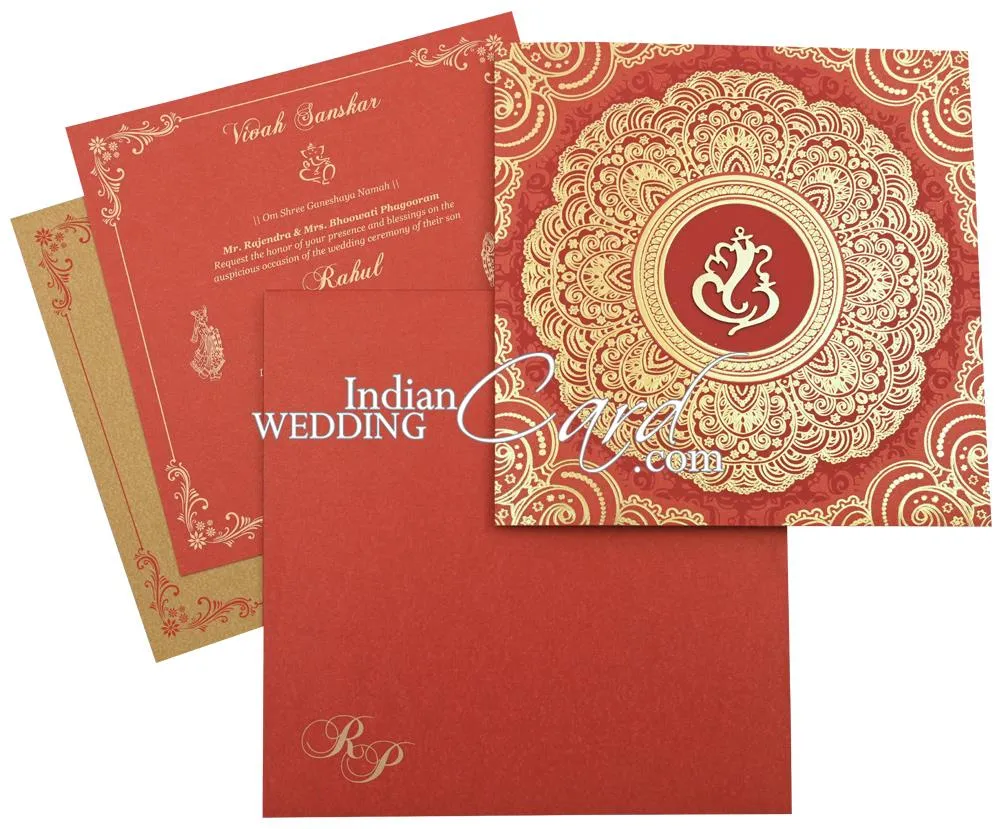 Foil Wedding Invitations