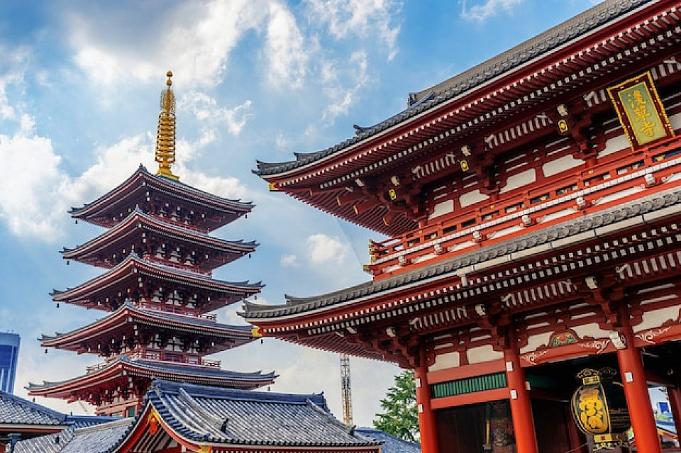 Senso-ji in Tokyo - japan