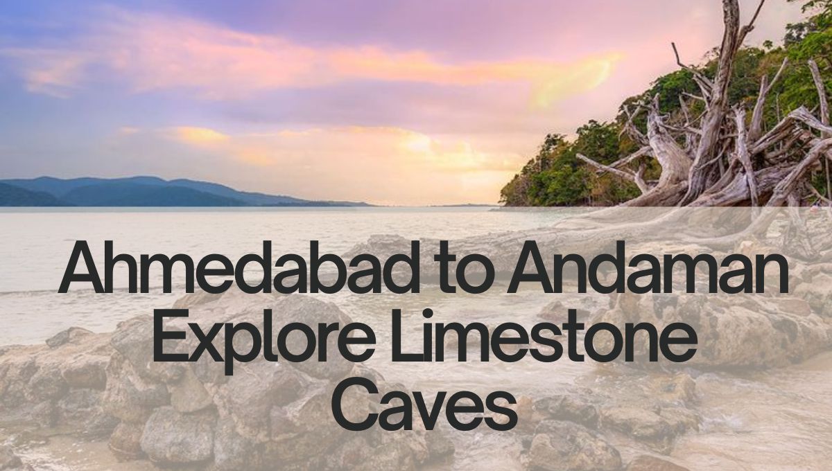 Ahmedabad to Andaman Explore Limestone Caves