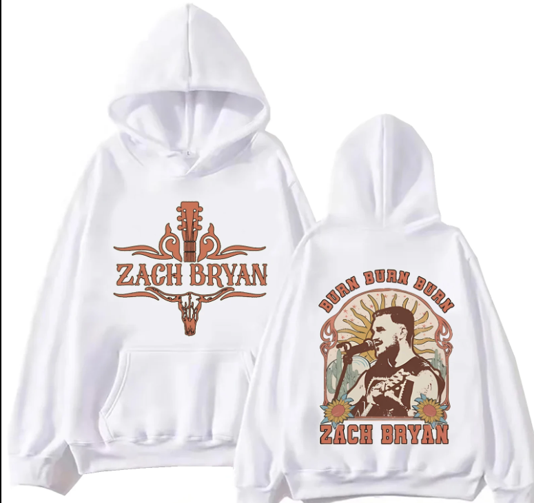 zach bryan hoodie quittin time