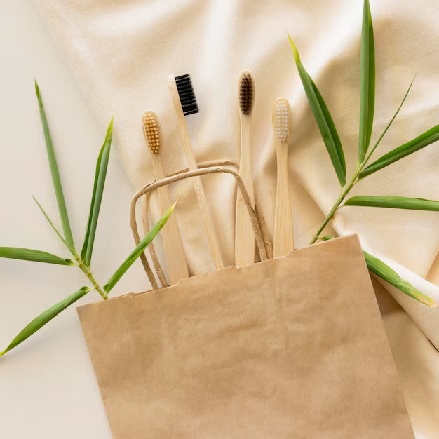 Bamboo toothbrushes