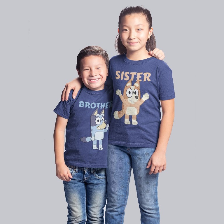 Brother and Sister T-Shirts for Christmas