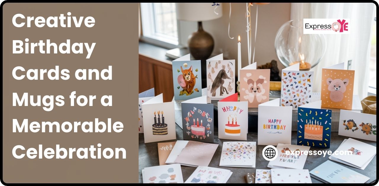 Creative Birthday Cards and Mugs for a Memorable Celebration