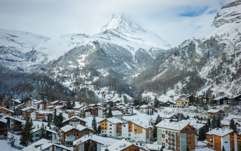 Mountain Villages in Switzerland