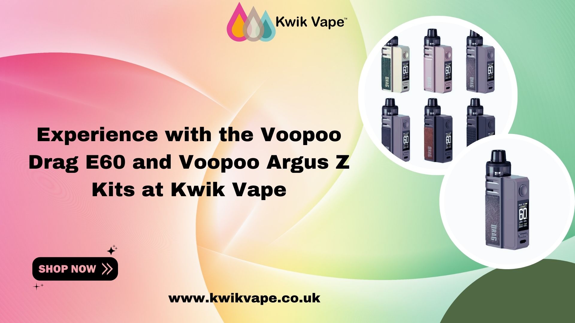 Voopoo Drag E60 kit