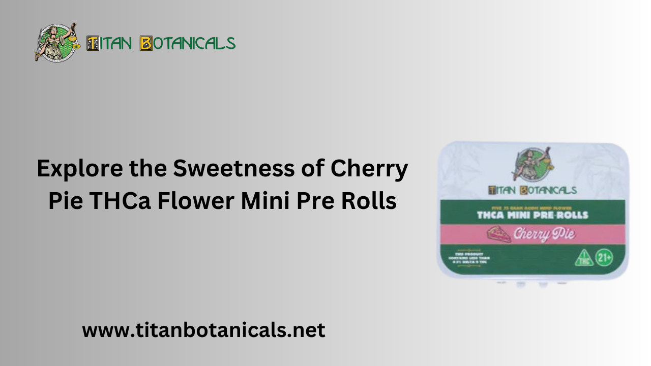 Cherry Pie THCa Flower Mini Pre Rolls