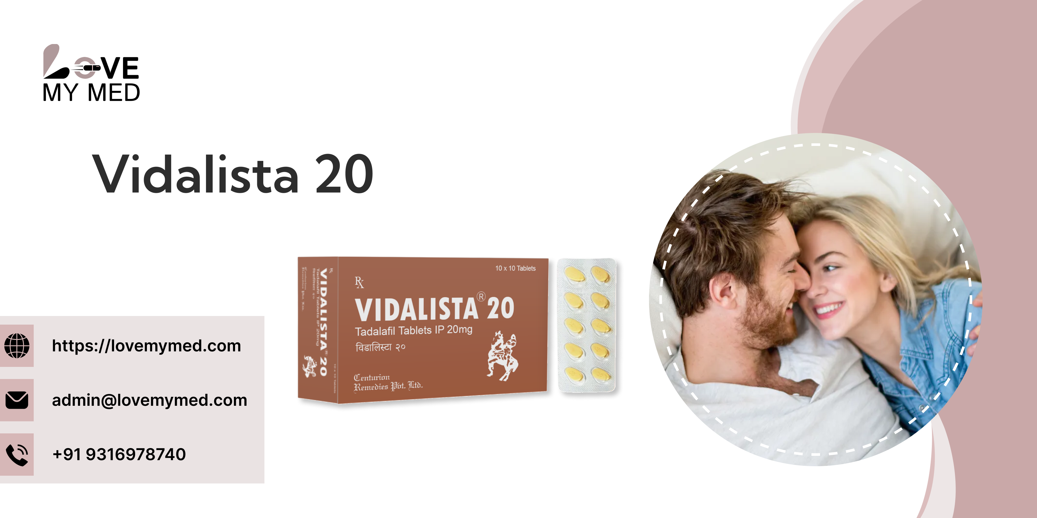 Vidalista 20 Yellow Pills – Trusted ED Treatment Worldwide