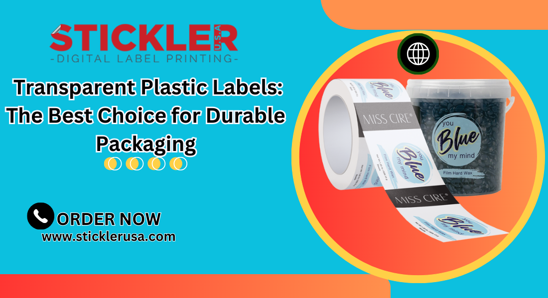 transparent plastic labels